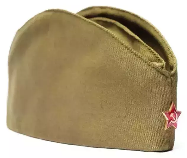 Пилотка военного времени  со звездой (54р).