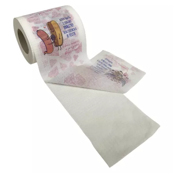 Туалетная бумага "Влюбленные", фото 4