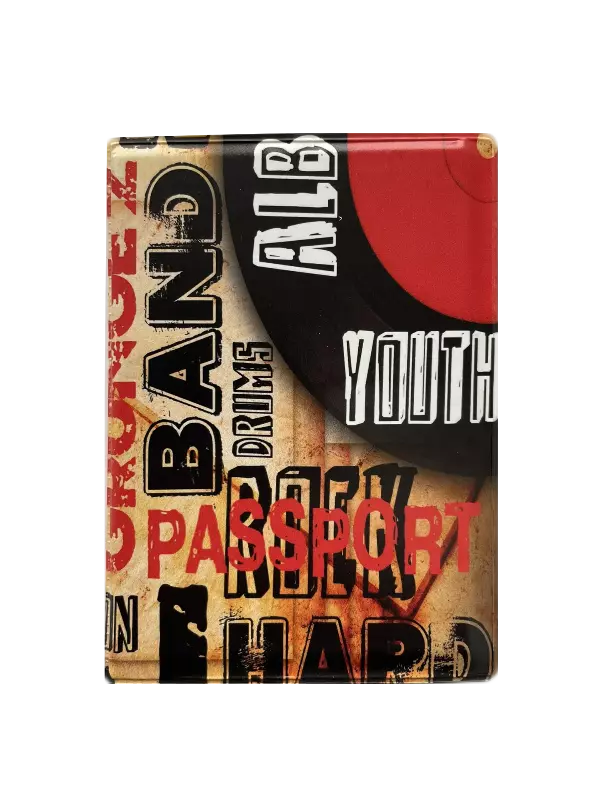 Обложка для паспорта “Hard Rock”