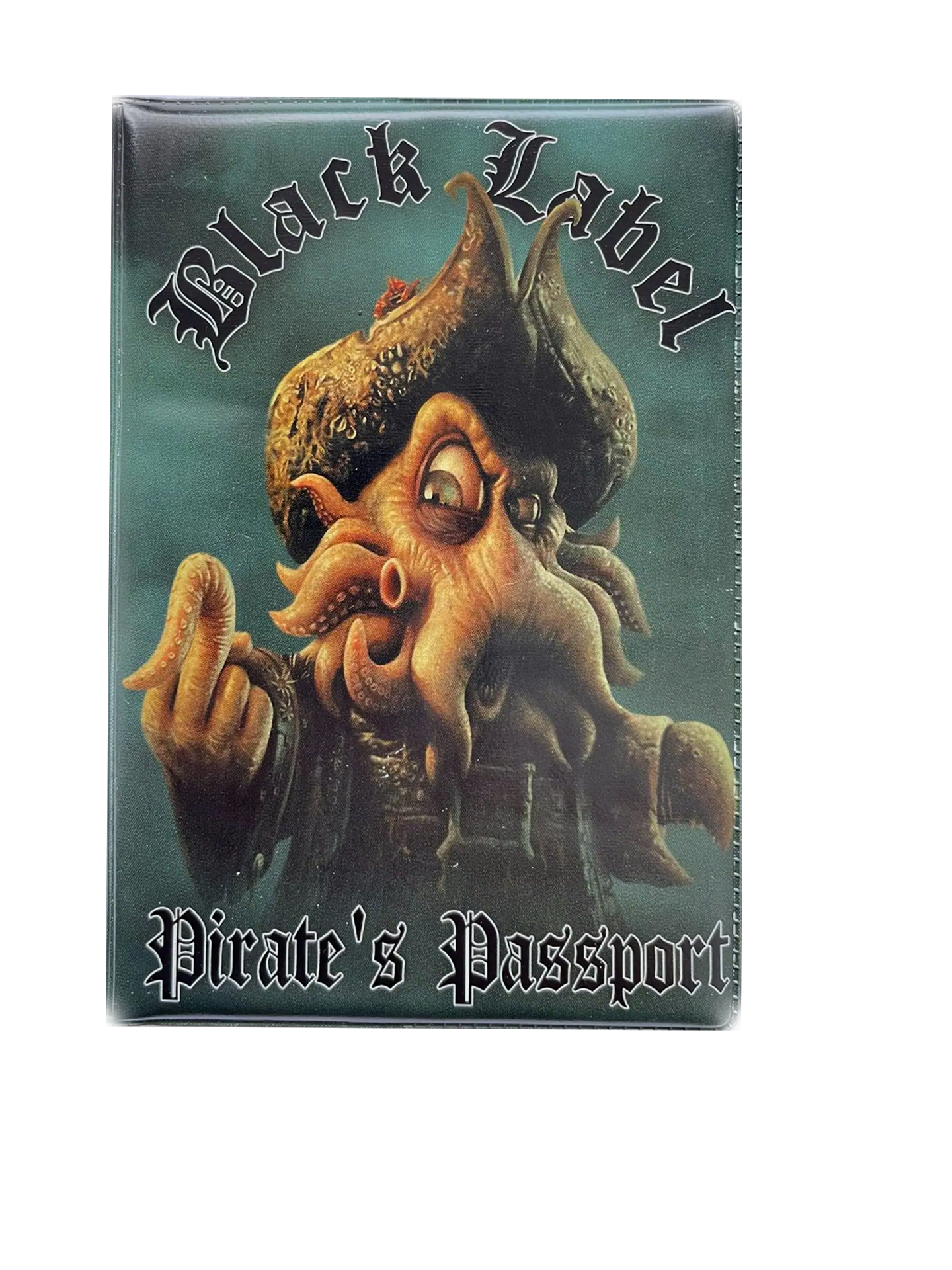 Обложка для паспорта “Чёрная метка”