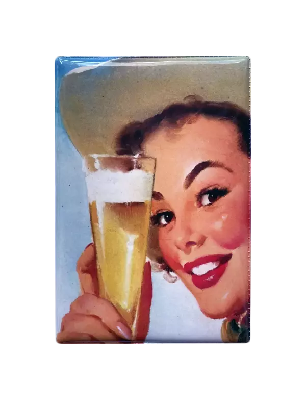 Обложка для паспорта “Девушка с бокалом”