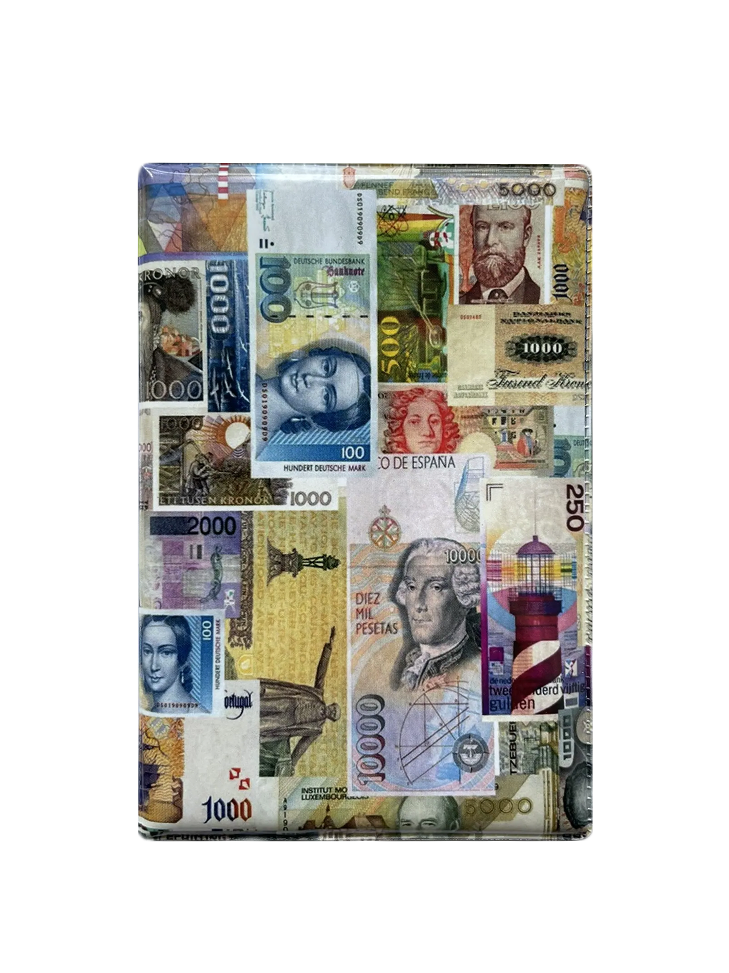 Обложка для паспорта “Купюры”