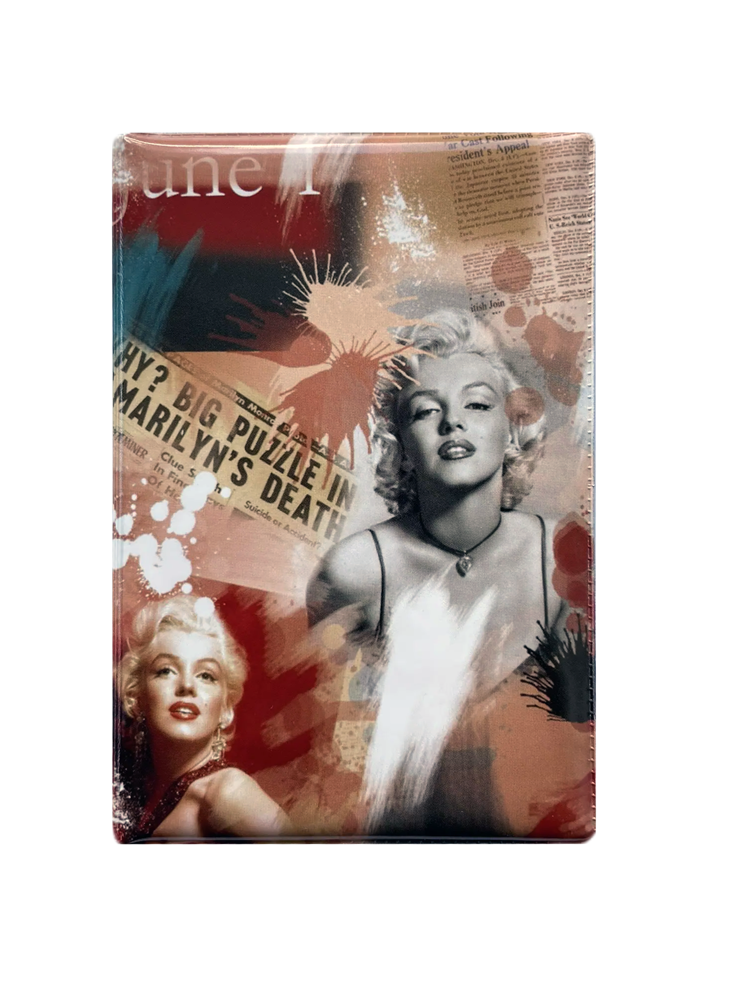 Обложка для паспорта “Мэрилин Июнь”