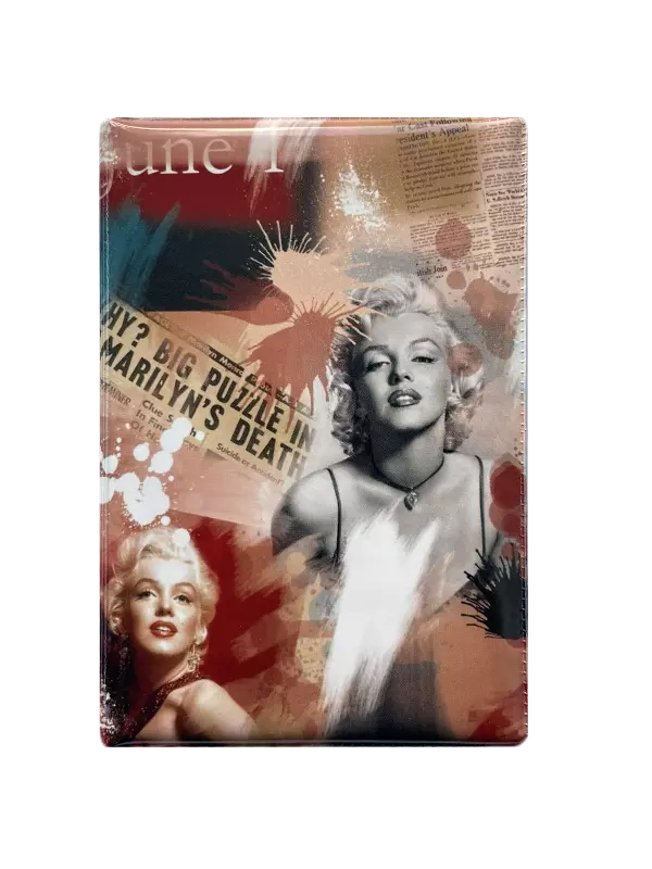 Обложка для паспорта “Мэрилин Июнь”