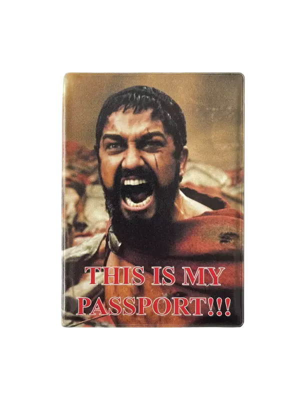 Обложка для паспорта “300 Спартанцев”