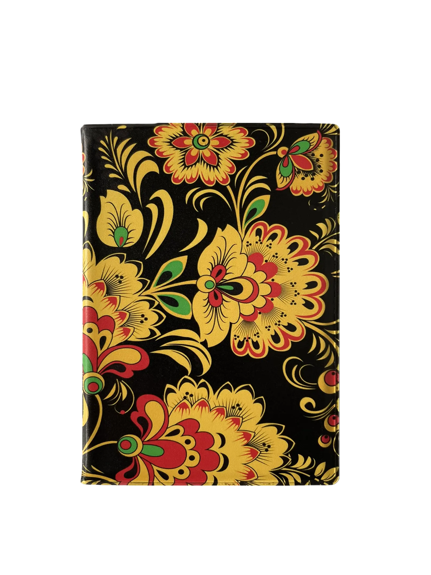 Обложка для паспорта “Палех чёрный”