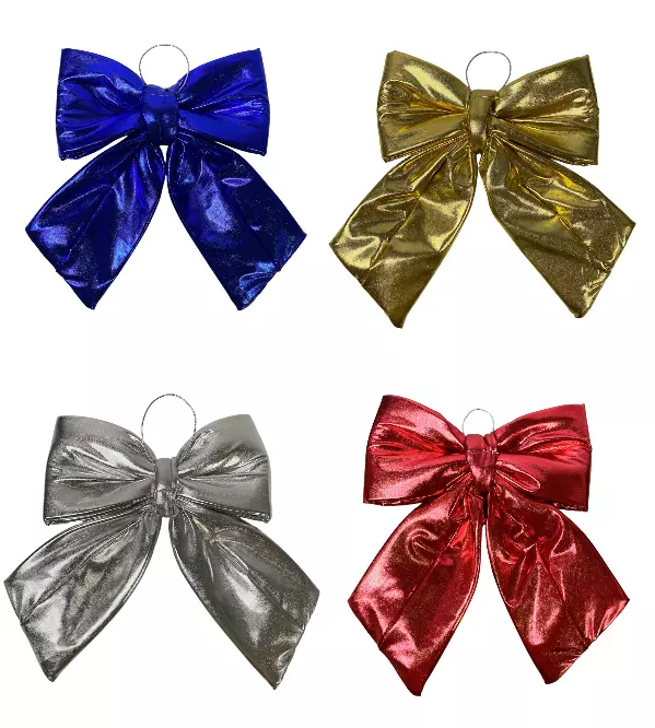 Набор бант новогодний 4 штуки, фото 2