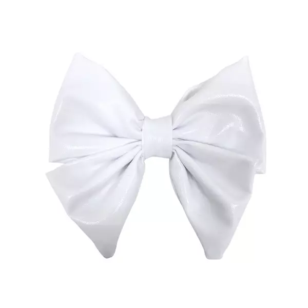 Набор бант белый  большой 1 шт. + белый маленький 5 шт., фото 3