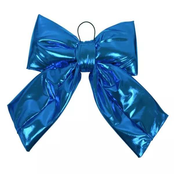 Набор бант голубой большой 1 шт. + голубой маленький 5 шт., фото 4