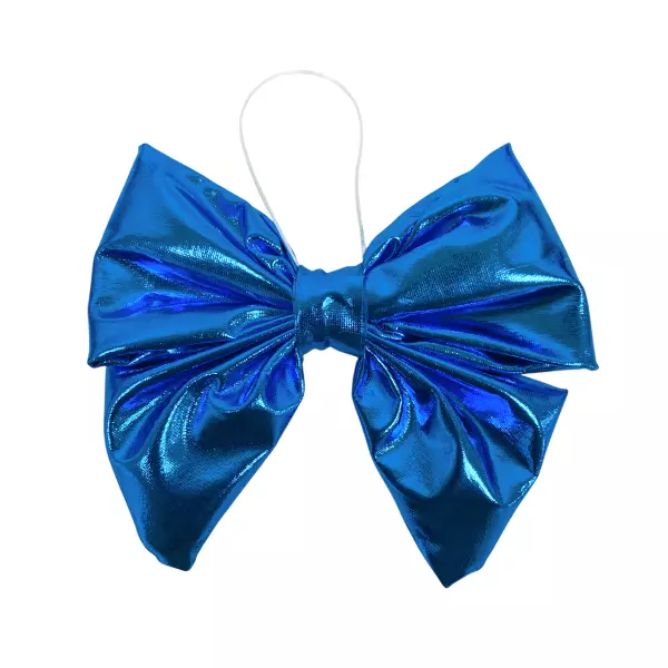 Набор бант голубой большой 1 шт. + голубой маленький 5 шт., фото 5