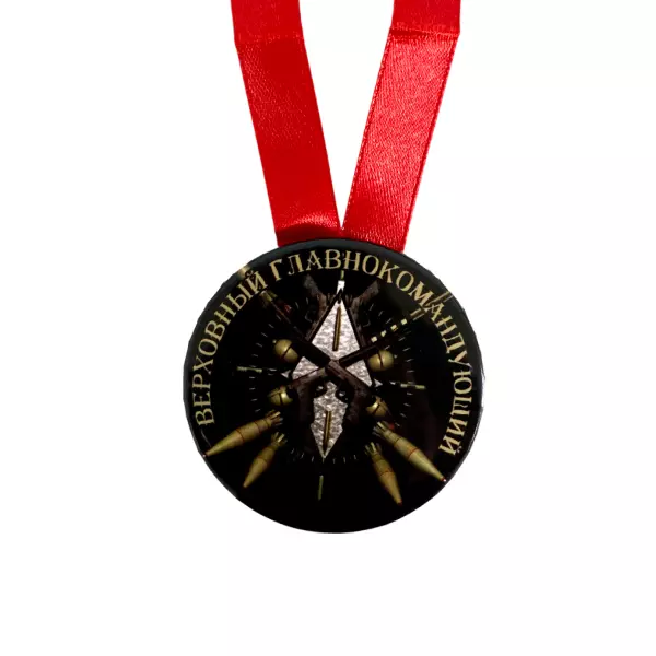 Диплом военного красивого, здоровенного + Медаль Верховный главнокомандующий, фото 5