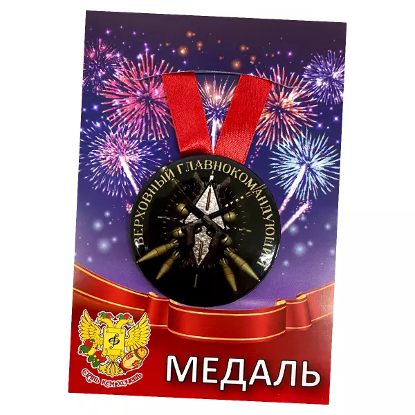 Диплом военного красивого, здоровенного + Медаль Верховный главнокомандующий, фото 6