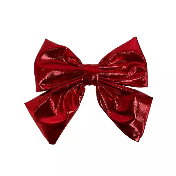 Набор бант красный большой 1 шт. + красный маленький 5 шт., фото 3