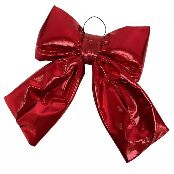 Набор бант красный большой 1 шт. + красный маленький 5 шт., фото 4