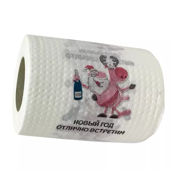 Туалетная бумага "Санта клаус", фото 2