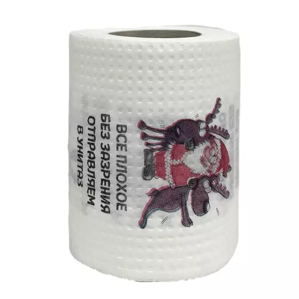 Туалетная бумага "Санта клаус", фото 4