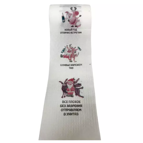 Туалетная бумага "Санта клаус", фото 6