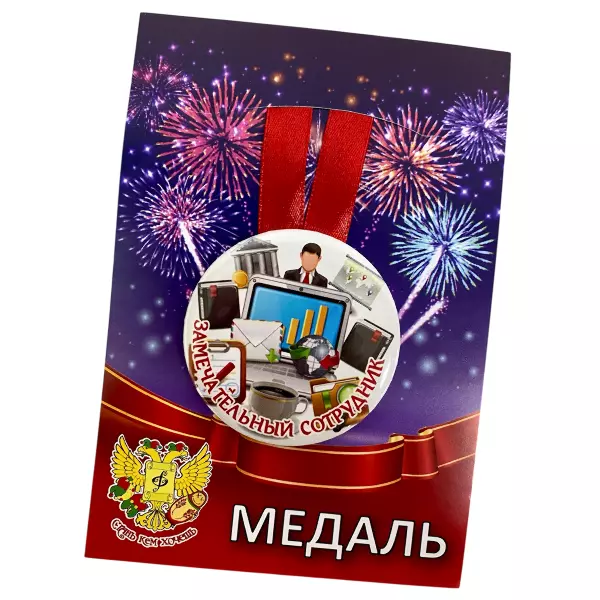 Диплом Замечательного сотрудника + Медаль Замечательный Сотрудник, фото 6