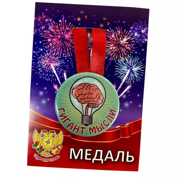 Диплом Гиганта мысли + Медаль Гиганта мысли, фото 6