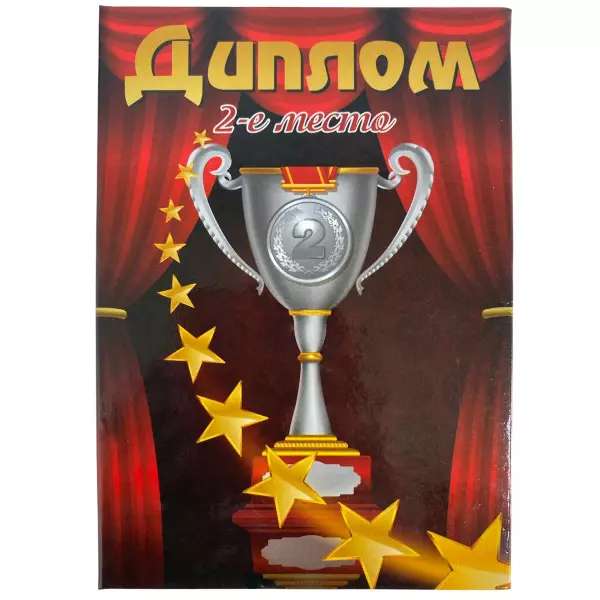Диплом Второе место + Медаль 2 место, фото 2