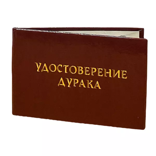 Удостоверение Дурака + Медаль За достигнутые успехи, фото 4