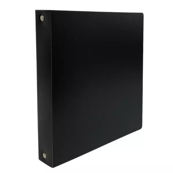 Папка А5 на 4-х кольцах (черная), фото 3