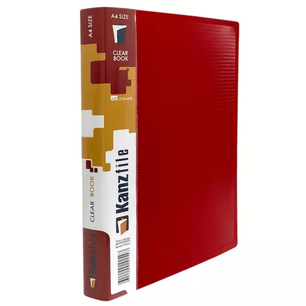 Папка с файлами 60 ф (красная)