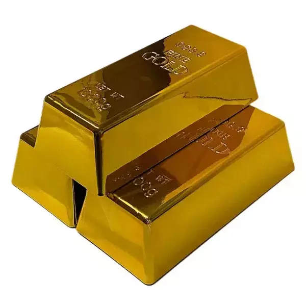 Слиток золота большой 3 штуки