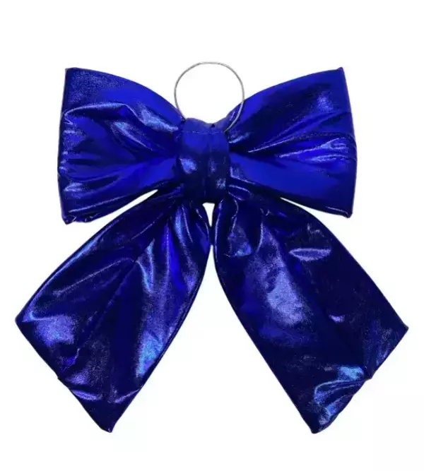 Новогодний бант синий, фото 2