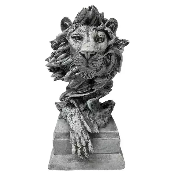 Садовая фигура "Статуэтка Лев камень"