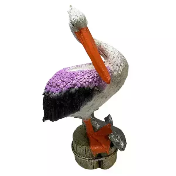 Садовая фигура "Пеликан с рыбкой", фото 2