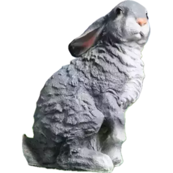 Садовая фигура "Заяц большой серый"
