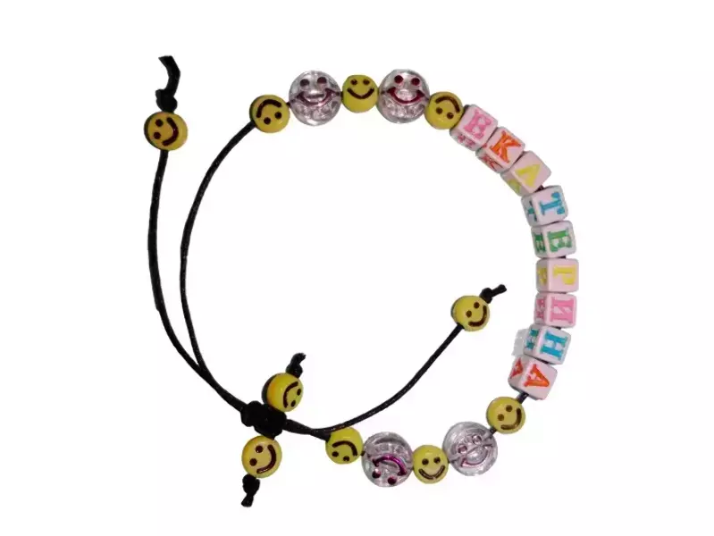 Браслет именной Екатерина (цветной)