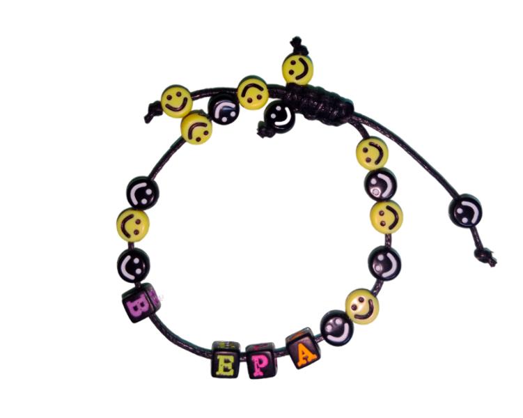 Браслет именной Вера (цветной)