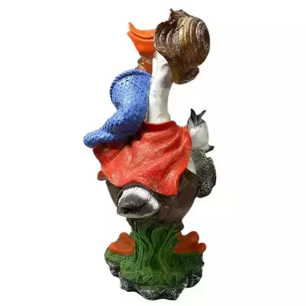 Садовая фигура "Пеликан рыбак", фото 3