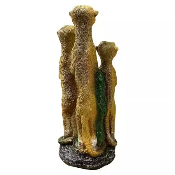 Садовая фигура "Сурикаты четверка", фото 3