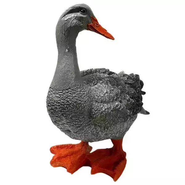 Садовая фигура "Гусь серый ", фото 2