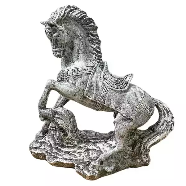 Садовая фигура "Конь" камень, фото 2