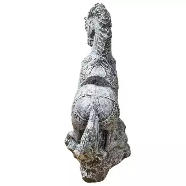 Садовая фигура "Конь" камень, фото 3