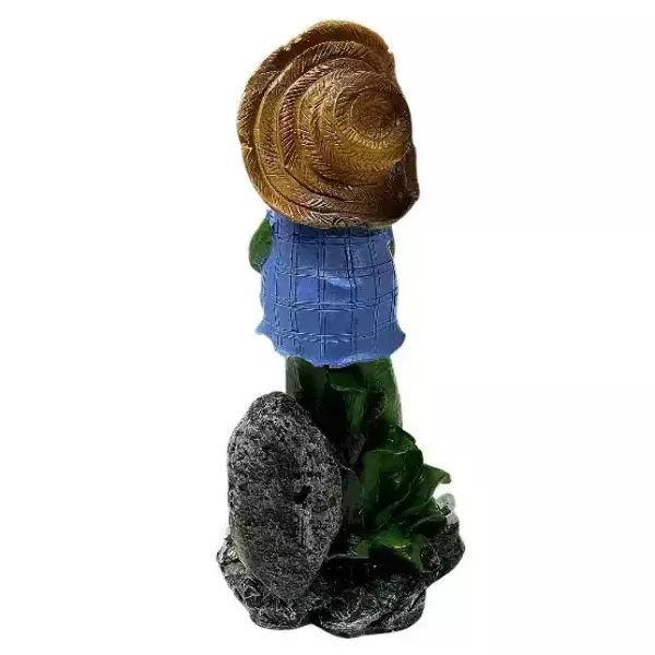 Садовая фигура "Лягушонок садовник", фото 3