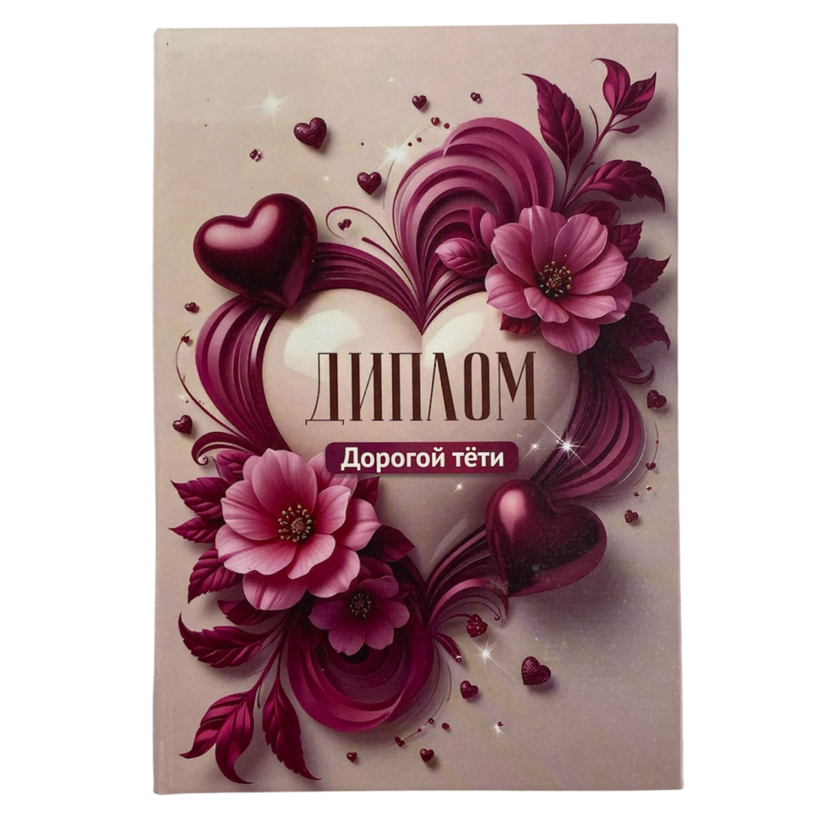 Диплом Дорогой тёти (папка адресная 15 × 11 × 0,4 см), фото 2