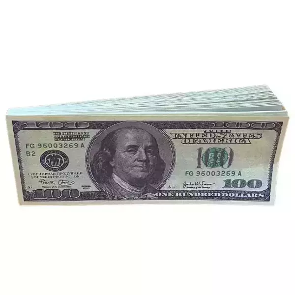 Блокнот пачка 100 $, фото 4