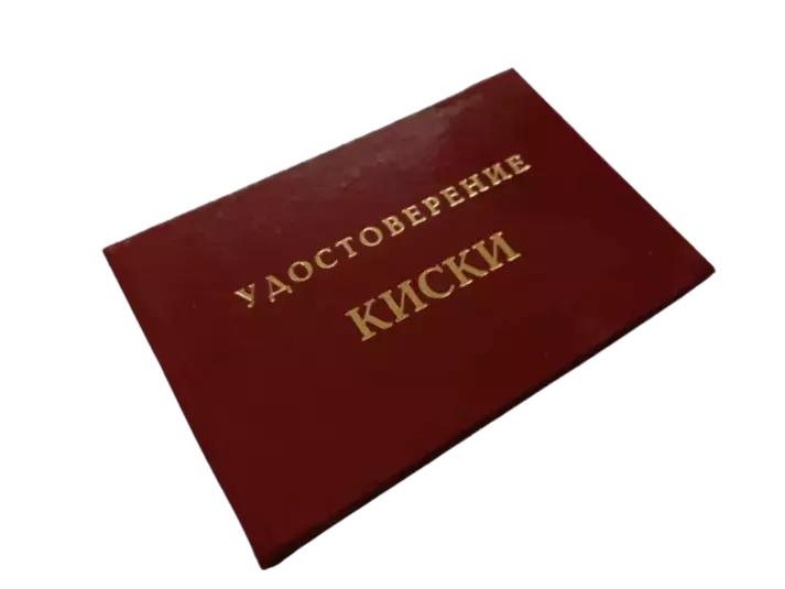 Шуточное удостоверение Киски