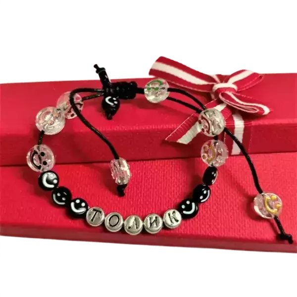 Браслет именной Толик