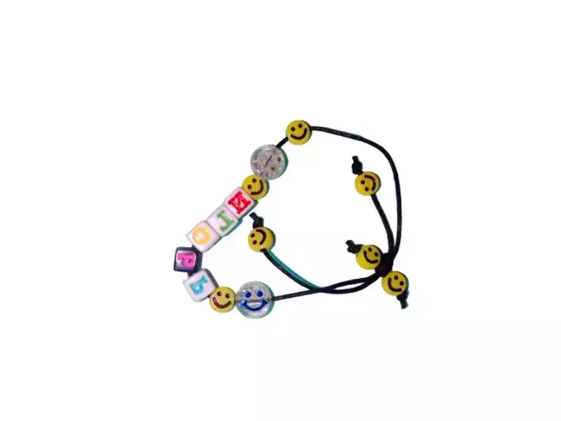 Браслет именной Игорь (цветной)