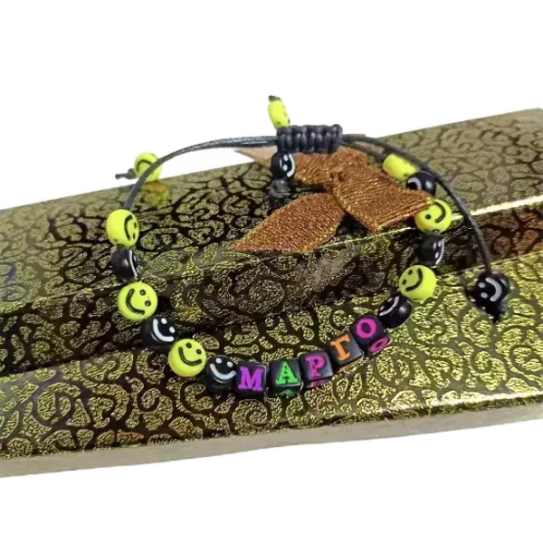 Браслет именной Марго (цветной)