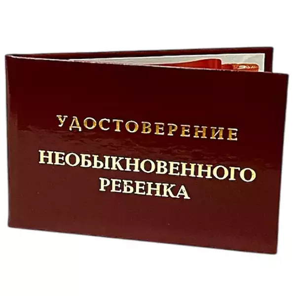 Шуточное удостоверение Необыкновенного ребенка, фото 3