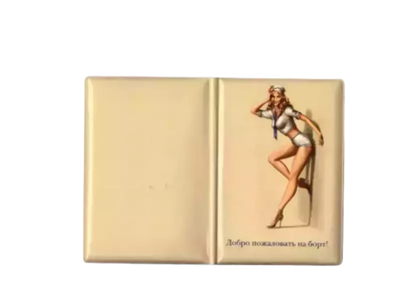Обложка для паспорта “Добро пожаловать на борт”