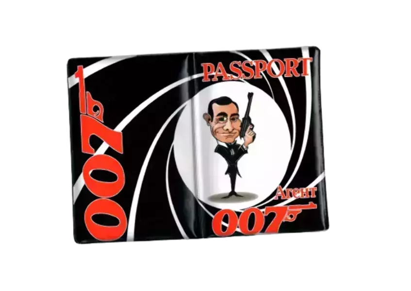 Обложка для паспорта “Агент 007”, фото 2