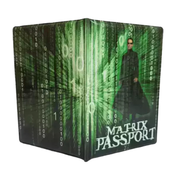 Обложка для паспорта “Матрица”